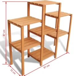 vidaXL plantestativ til haven 97 x 31 x 87 cm - Planteborde