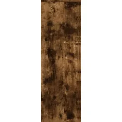 vidaXL plantestativ 33x33x100 cm konstrueret træ røget egetræsfarve