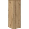 vidaXL plantestativ 33x33x100 cm konstrueret træ gammelt egetræslook