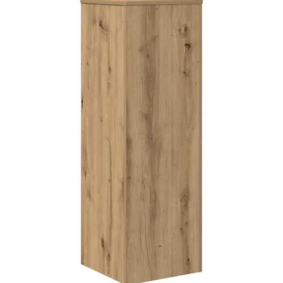 vidaXL plantestativ 33x33x100 cm konstrueret træ gammelt egetræslook