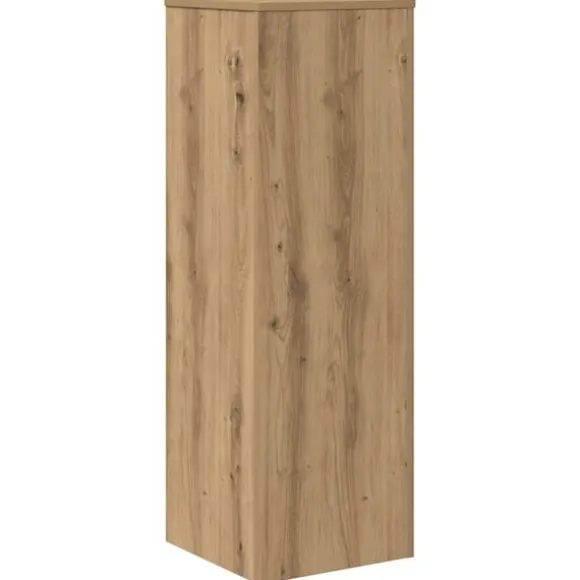 vidaXL plantestativ 33x33x100 cm konstrueret træ gammelt egetræslook