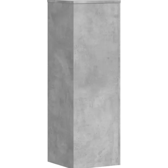 vidaXL plantestativ 33x33x100 cm konstrueret træ betongrå