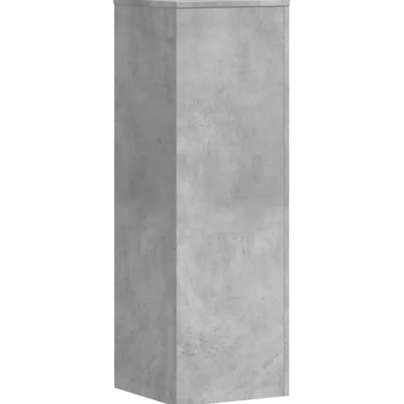 vidaXL plantestativ 33x33x100 cm konstrueret træ betongrå