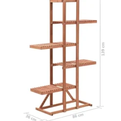 vidaXL plantestativ 86x36x139 cm cedertræ - Planteborde