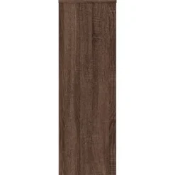 vidaXL plantestativ 33x33x100 cm konstrueret træ brun egetræsfarve