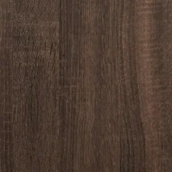 vidaXL plantestativ 33x33x60 cm konstrueret træ brun egetræsfarve