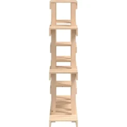 vidaXL plantestativ 104,5x25x109,5 cm massivt fyrretræ - Planteborde