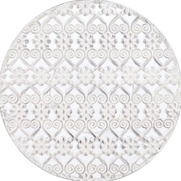 vidaXL plantestativer 3 dele vintagestil metal antik hvid - Planteborde