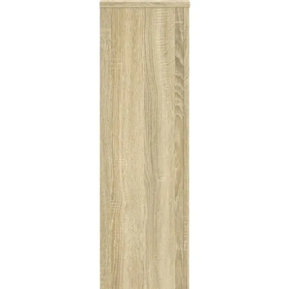 vidaXL plantestativer 2 stk. 25x25x80 cm konstrueret træ sonoma-eg