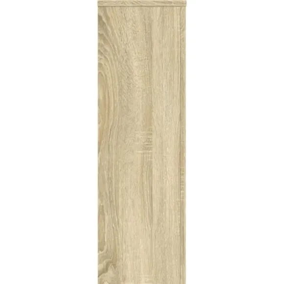 vidaXL plantestativer 2 stk. 25x25x80 cm konstrueret træ sonoma-eg