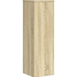 vidaXL plantestativer 2 stk. 25x25x80 cm konstrueret træ sonoma-eg