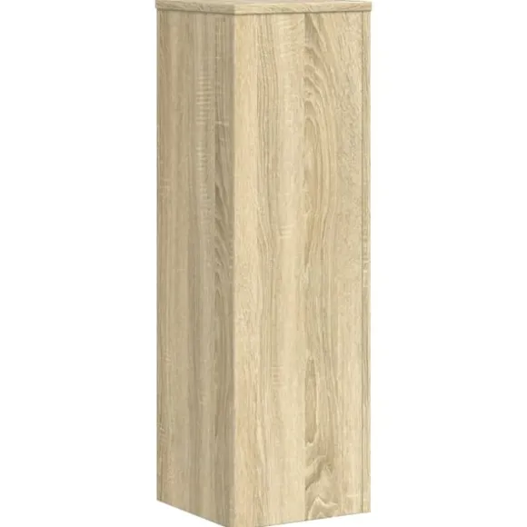 vidaXL plantestativer 2 stk. 25x25x80 cm konstrueret træ sonoma-eg
