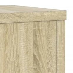 vidaXL plantestativer 2 stk. 25x25x80 cm konstrueret træ sonoma-eg