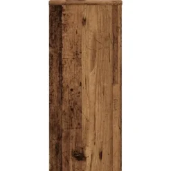 vidaXL plantestativer 2 stk. 30x30x70 cm konstrueret træ antikt træ