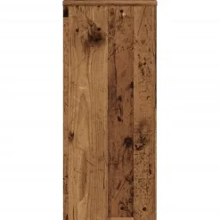 vidaXL plantestativer 2 stk. 30x30x70 cm konstrueret træ antikt træ