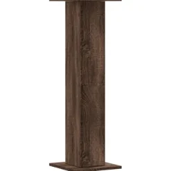 vidaXL plantestativer 2 stk. 30x30x95 cm konstrueret træ brunt eg