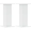 vidaXL plantestativer 2 stk. 30x30x60 cm konstrueret træ hvid