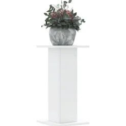 vidaXL plantestativer 2 stk. 30x30x60 cm konstrueret træ hvid