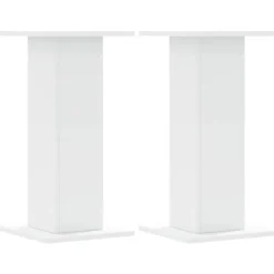 vidaXL plantestativer 2 stk. 30x30x60 cm konstrueret træ hvid