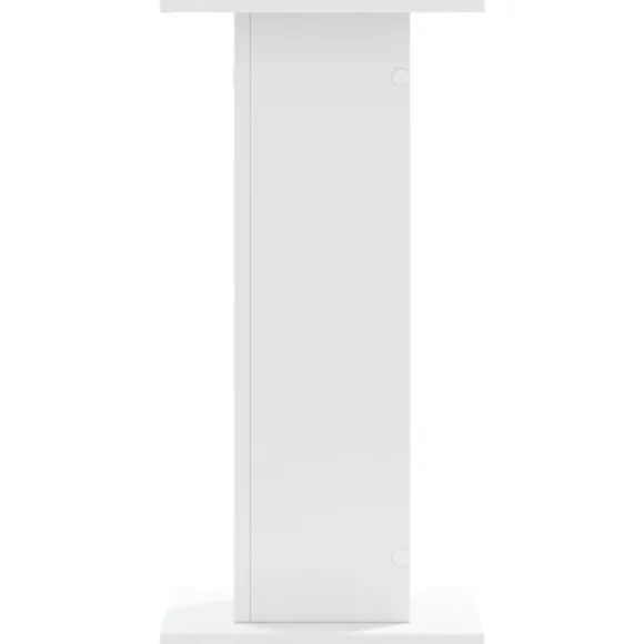 vidaXL plantestativer 2 stk. 30x30x60 cm konstrueret træ hvid