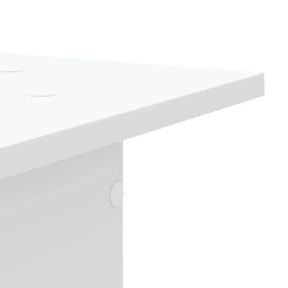 vidaXL plantestativer 2 stk. 30x30x60 cm konstrueret træ hvid