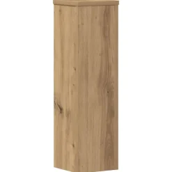 vidaXL plantestativer 2 stk. 17x17x60 cm konstrueret træ egetræsfarvet