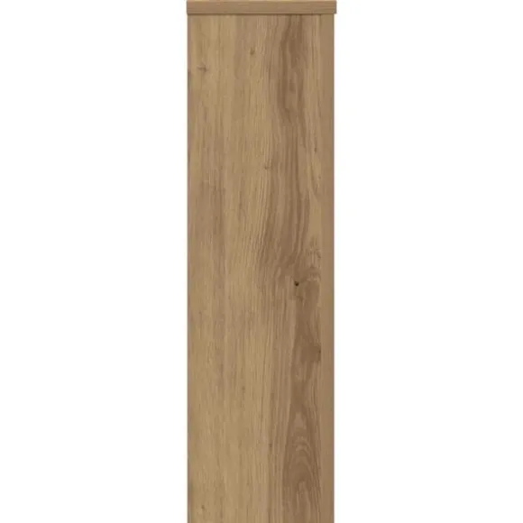 vidaXL plantestativer 2 stk. 17x17x60 cm konstrueret træ egetræsfarvet