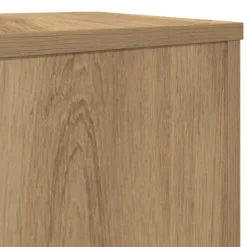 vidaXL plantestativer 2 stk. 17x17x60 cm konstrueret træ egetræsfarvet