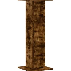 vidaXL plantestativer 2 stk. 30x30x80 cm konstrueret træ røget eg