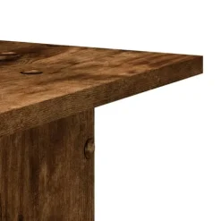 vidaXL plantestativer 2 stk. 30x30x80 cm konstrueret træ røget eg