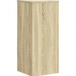 vidaXL plantestativer 2 stk. 30x30x70 cm konstrueret træ sonoma-eg