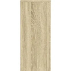 vidaXL plantestativer 2 stk. 30x30x70 cm konstrueret træ sonoma-eg
