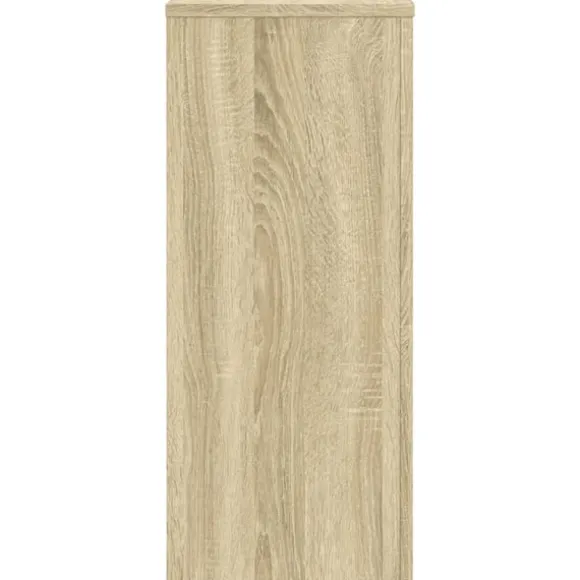 vidaXL plantestativer 2 stk. 30x30x70 cm konstrueret træ sonoma-eg