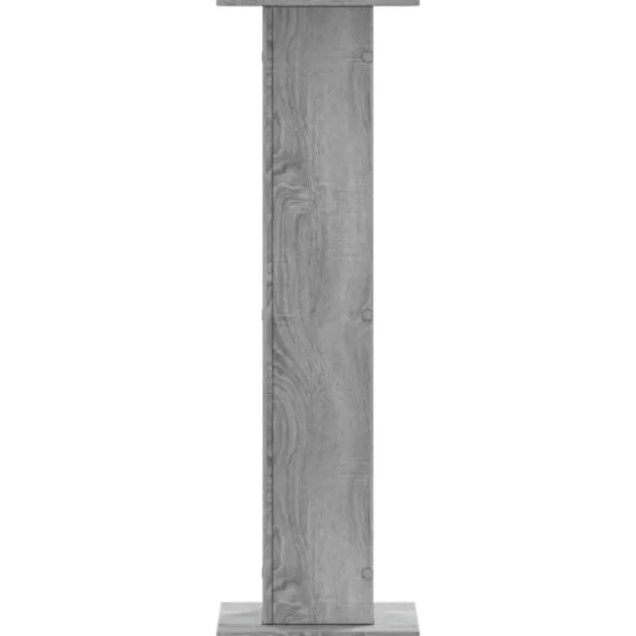 vidaXL plantestativer 2 stk. 30x30x95 cm konstrueret træ grå sonoma-eg