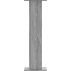 vidaXL plantestativer 2 stk. 30x30x95 cm konstrueret træ grå sonoma-eg
