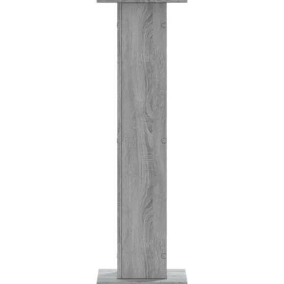 vidaXL plantestativer 2 stk. 30x30x95 cm konstrueret træ grå sonoma-eg