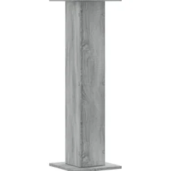 vidaXL plantestativer 2 stk. 30x30x95 cm konstrueret træ grå sonoma-eg