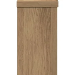 vidaXL plantestativer 2 stk. 10x10x18 cm konstrueret træ egetræsfarvet