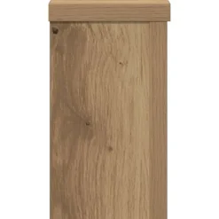 vidaXL plantestativer 2 stk. 10x10x18 cm konstrueret træ egetræsfarvet