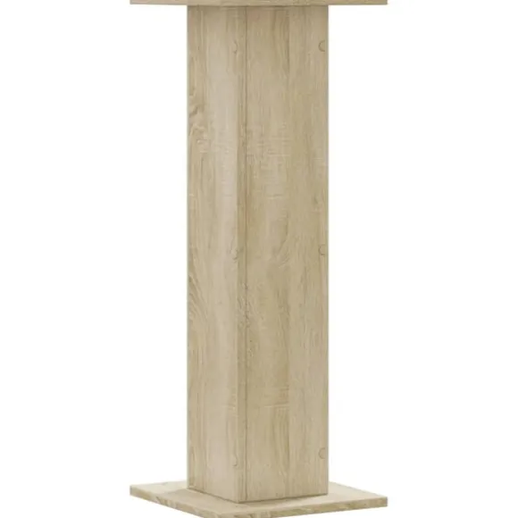 vidaXL plantestativer 2 stk. 30x30x80 cm konstrueret træ sonoma-eg