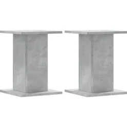 vidaXL plantestativer 2 stk. 30x30x40 cm konstrueret træ betongrå