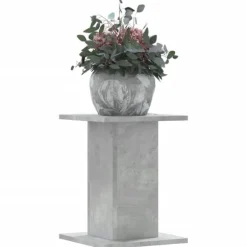vidaXL plantestativer 2 stk. 30x30x40 cm konstrueret træ betongrå