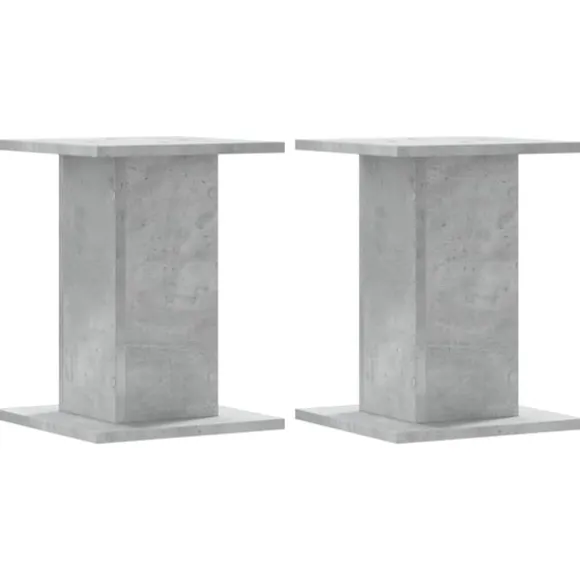 vidaXL plantestativer 2 stk. 30x30x40 cm konstrueret træ betongrå