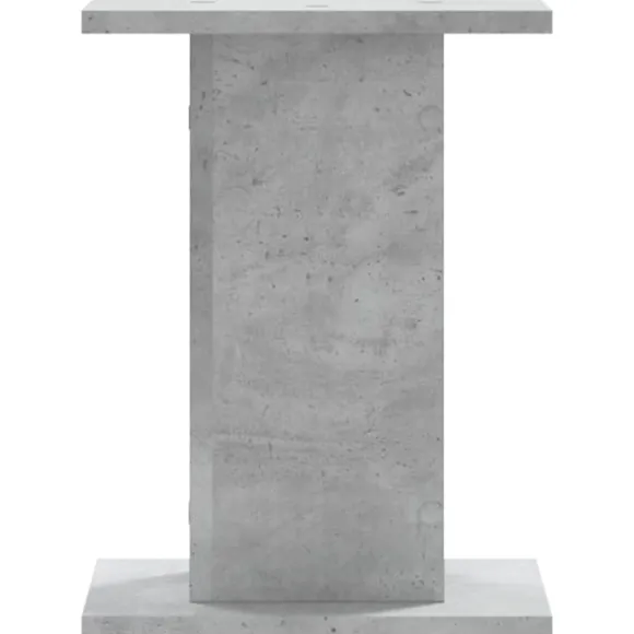 vidaXL plantestativer 2 stk. 30x30x40 cm konstrueret træ betongrå