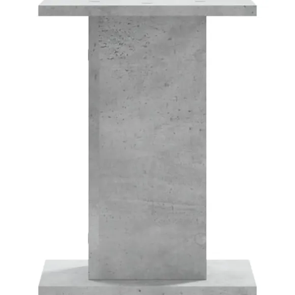 vidaXL plantestativer 2 stk. 30x30x40 cm konstrueret træ betongrå