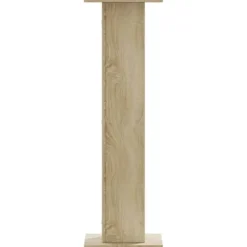 vidaXL plantestativer 2 stk. 30x30x95 cm konstrueret træ sonoma-eg