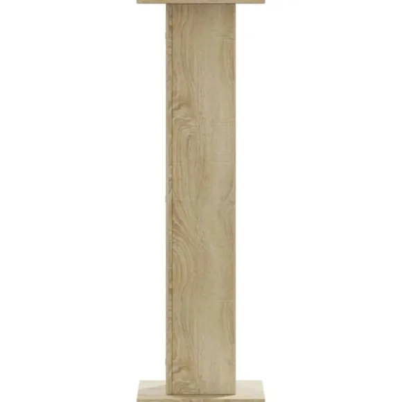 vidaXL plantestativer 2 stk. 30x30x95 cm konstrueret træ sonoma-eg
