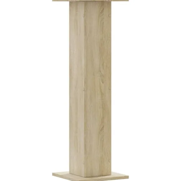 vidaXL plantestativer 2 stk. 30x30x95 cm konstrueret træ sonoma-eg