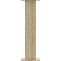 vidaXL plantestativer 2 stk. 30x30x95 cm konstrueret træ sonoma-eg