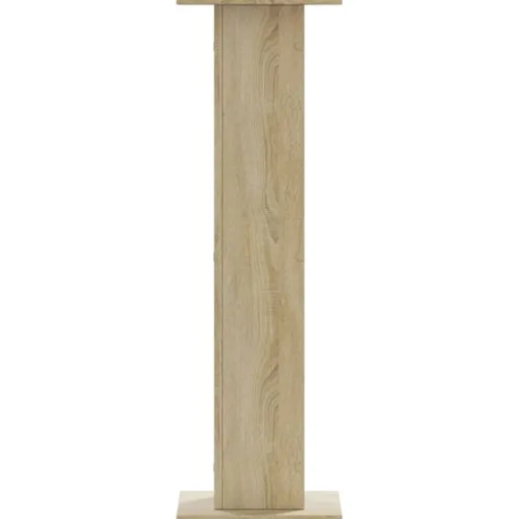 vidaXL plantestativer 2 stk. 30x30x95 cm konstrueret træ sonoma-eg